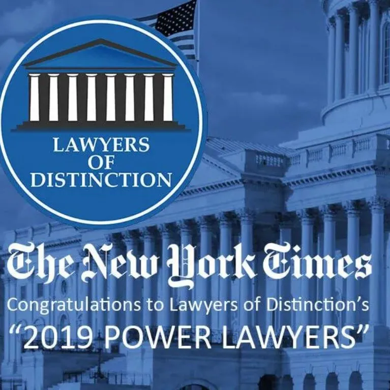 Lawyer Distinctions award